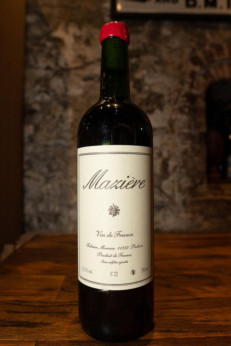 Maziere Carignan C Vin de France Red 2022 – The Wine Store