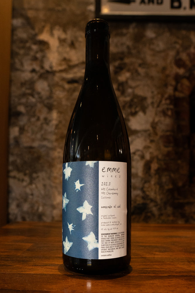 Emme Wines White Blend ‘Amando El Sol’ Chardonnay Colombard 2023