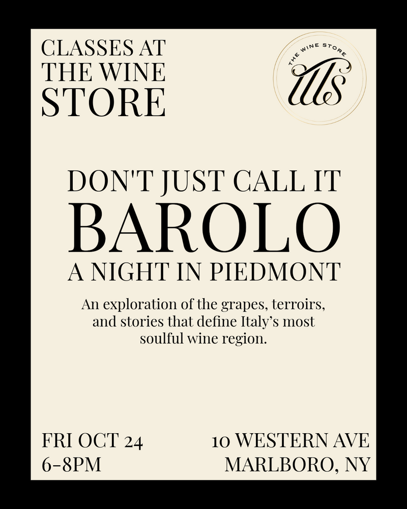 Don’t Call It Just Barolo - A Night in Piedmont